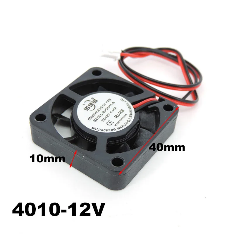 DC 5V 12V 24V 4010 40x40x10MM Centrifugal Turbine Blower Ball Bearing Fluid Bearing 7500RPM 3D Printer Cooling Fan e1