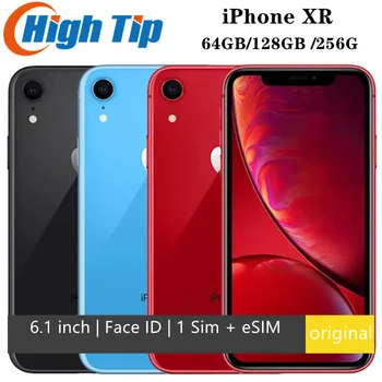Apple iPhone XR xr Unlocked RAM 3GB ROM 64GB/128GB /256G Mobile Phone 4G LTE 6.1 Hexa-core 12MP Fingerprint  used Smartphone