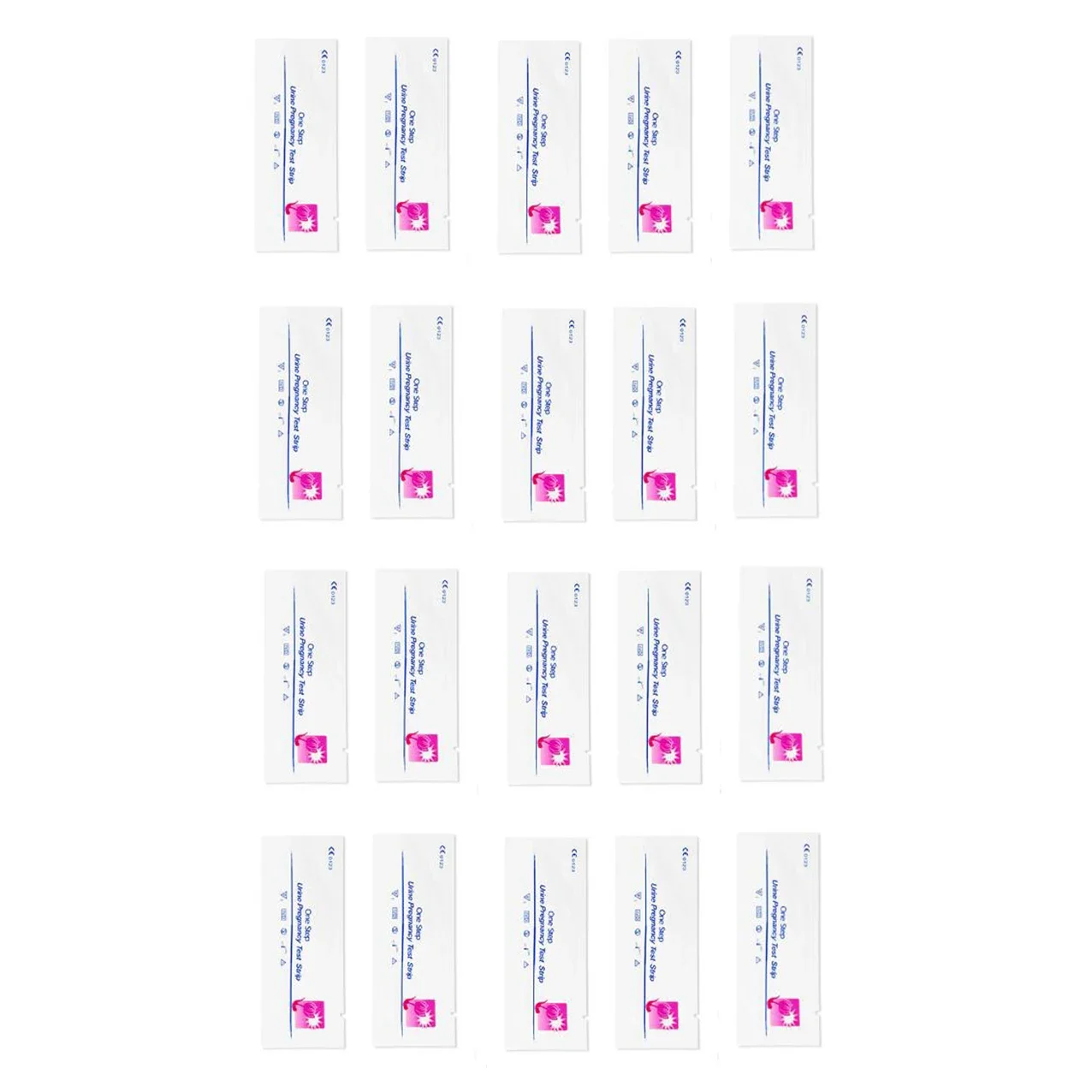 20pcs EGENS Early Pregnancy Test Strips Reliable Predictor Quick Early Test Expecting A Baby Women HCG Pregnancy Urine Test