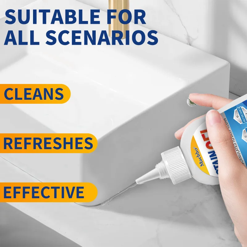 Washing Machine Cleaner Refrigerator Rubber Ring Mold Stain Remover Mildew Stain Gel Household Use Wall Tile Mold Remover Gel