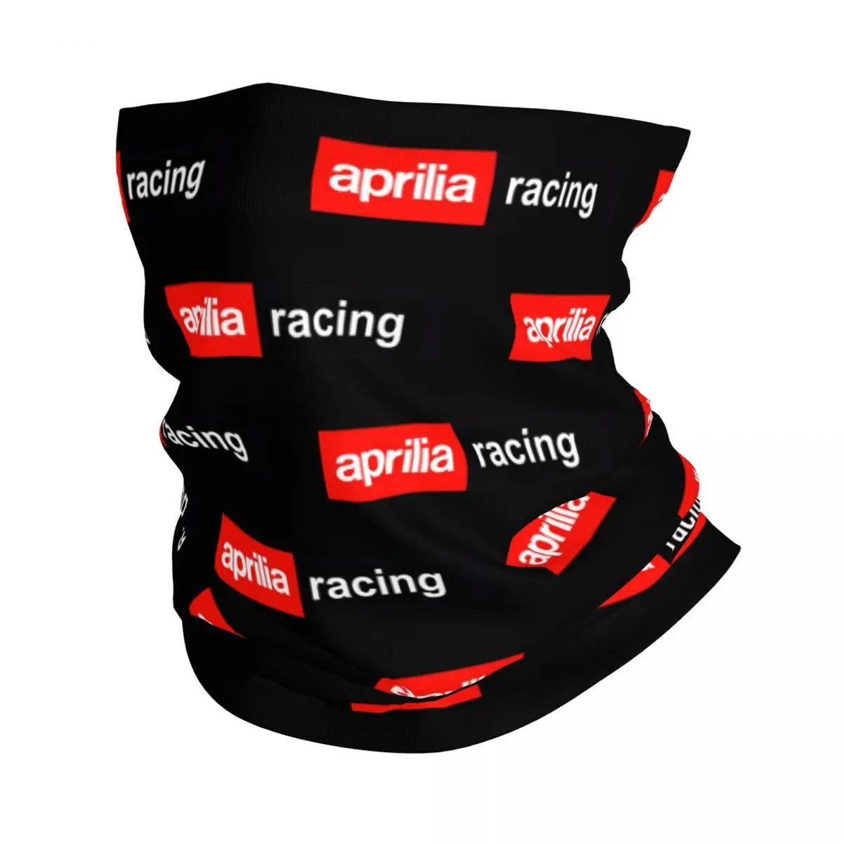 Aprilias Racing Motorcycle Bandana Neck Gaiter for Hiking Hunting Women Men Wrap Scarf Balaclava Warmer Face Scarf Cover bandana scarf bandana neck warmer face mask scarf
