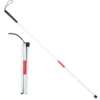 Blind Cane Stick for Visual Impaired Foldable Cane Collapsible Reflective White and Red Walking Stick for Blind Visual Impaired 1