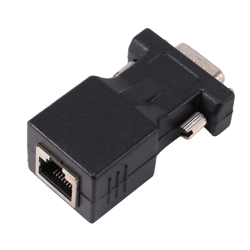 

20X VGA Extender Male To LAN CAT5 CAT6 RJ45 Network Cable Adapter