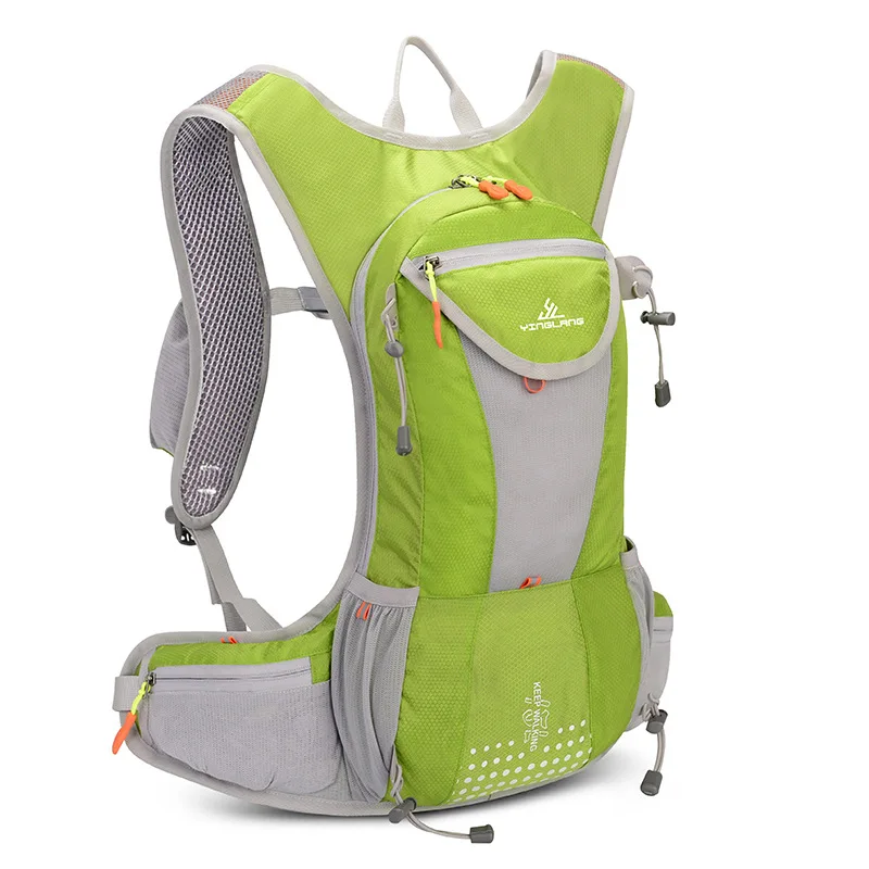 Outdoor Sports Cross-country Waterproof Backpack Running Hydration Pack Rucksack Unisex Breathable Vest Bag For Mountain Biking