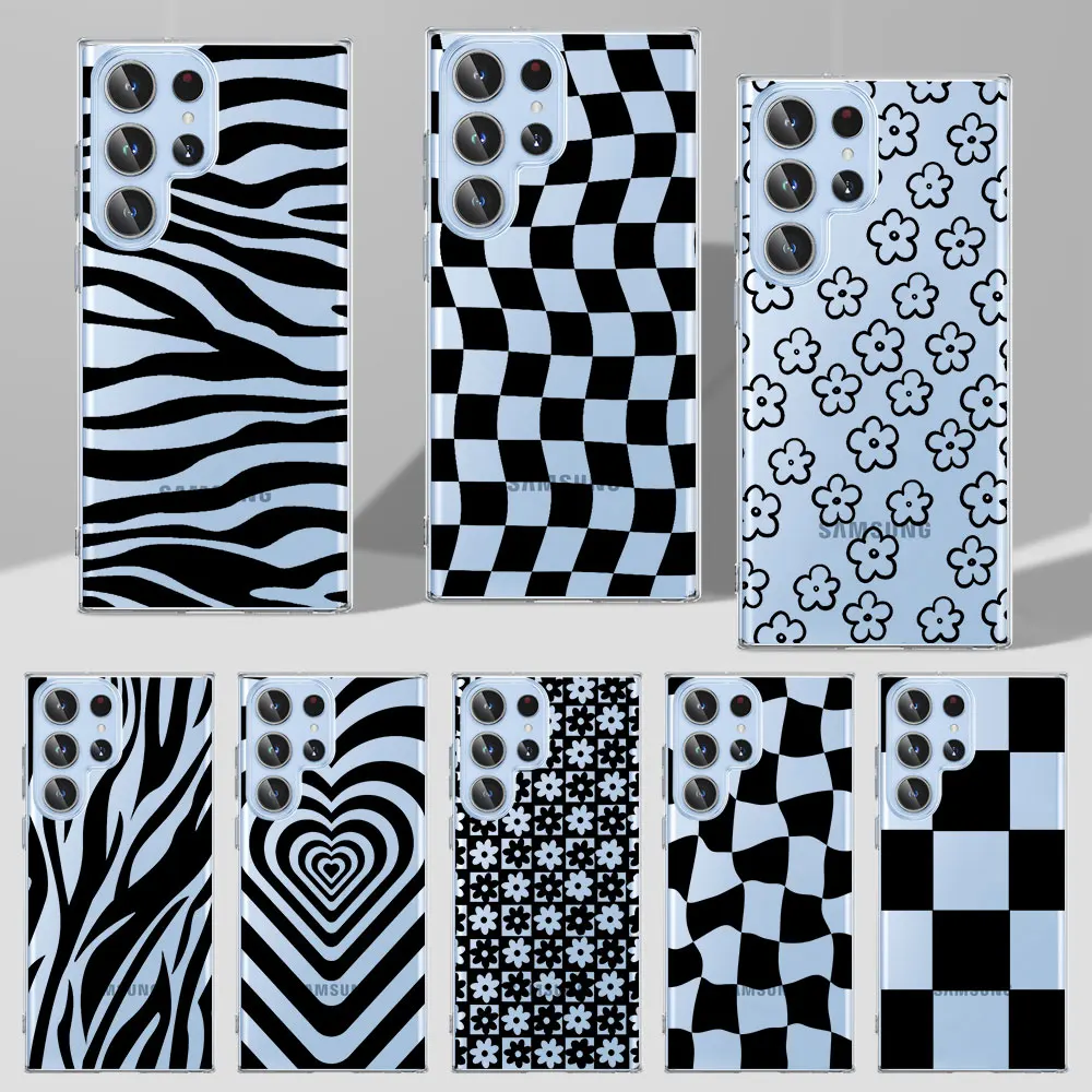 Laser Lattice Love Heart Paraurti Di Lusso Per Samsung Galaxy S23 S22 Ultra S20 S21 Fe S8 S10E S10 Lite S9 Plus Tpu Clear Phone Case