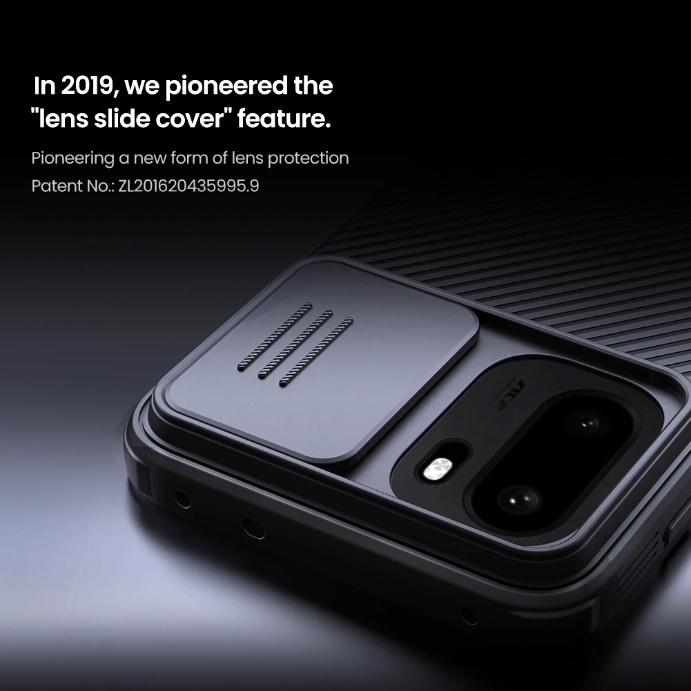 Für Oneplus 15R Hülle NILLKIN Fitted Case Camshield Super Frosted Shield Case Objektivschutzhülle – Detail 5