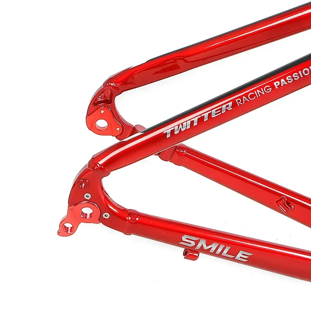 TWITTER-Road bike aluminum alloy frame+carbon fiber fork+wheelset+handlebar+bottom bracket+seatpost+barrel drawbar+bowl set