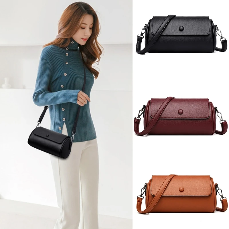 

Stylish PU Shoulder Bag Satchel Fashion Forward Crossbody Purse for Women