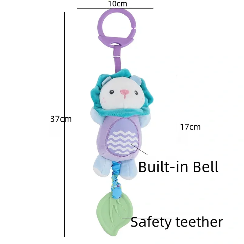 Stuffed Animal Baby Rattle 6