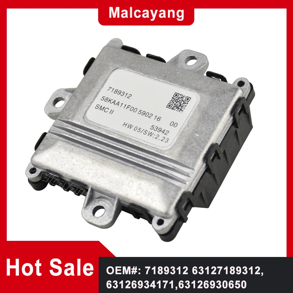 

Прочный блок управления приводом фары для BMW E46 E90 E60, балласт углов подходит для 7189312 63127189312