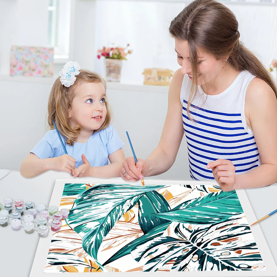 RUOPOTY 60x75cm Frame Picture By Number Abstract Women Picture By Numbers Acrylic Paint On Canvas Home Decors Artcraft Diy Kits