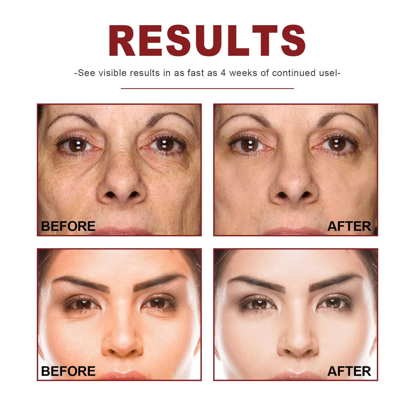 Concentrated Serum Anti Aging Pure Retinol Vitamin B3 Vitamin C Niacinamide Serum Facial Essence Blue Copper Peptide Base 30ml