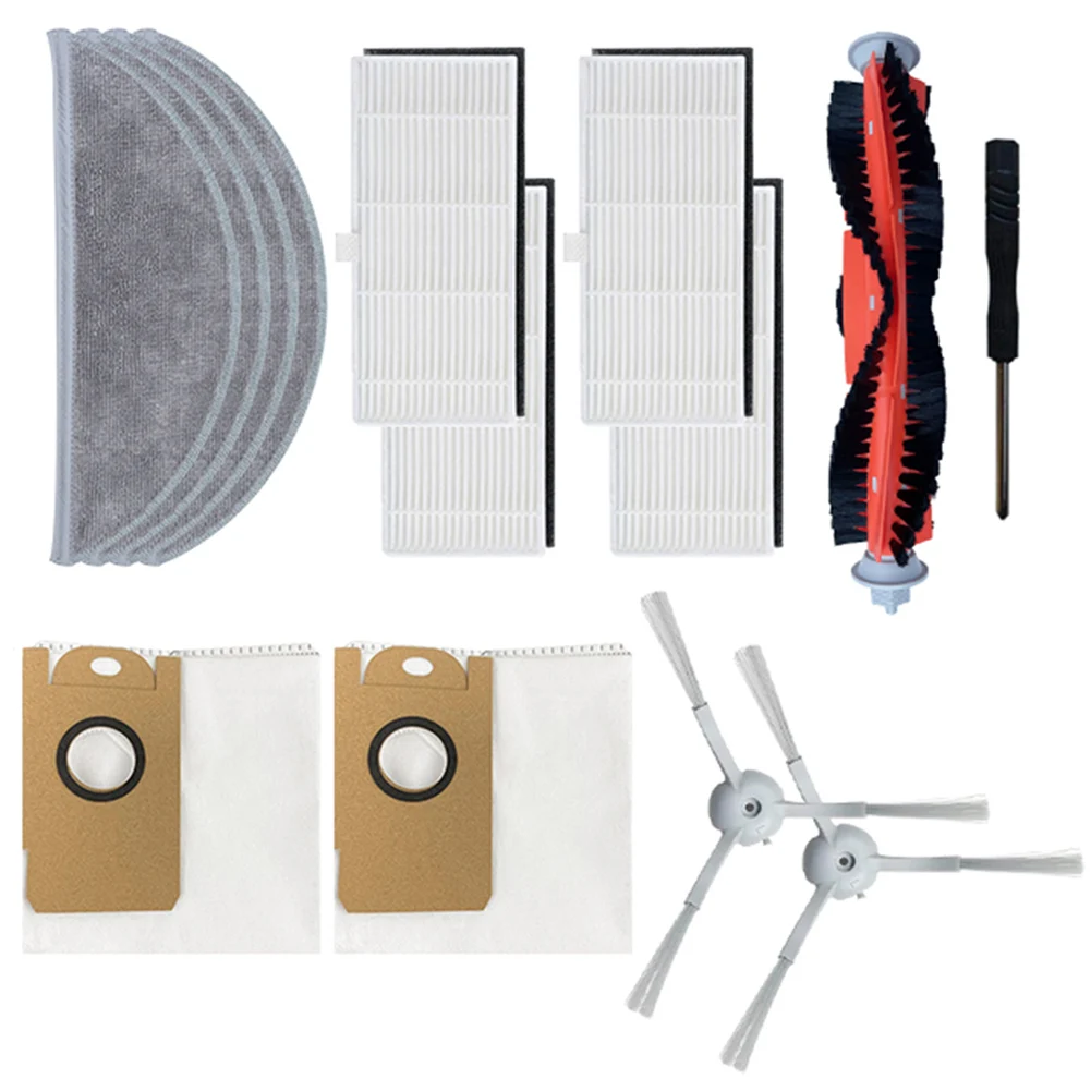 

Filters For Lydsto R1 / R1A / R1 Pro / S1 Robot Vacuum Cleaner Parts Main Brush Side Brushes Filters Dust Bags Mop Rag Cloth