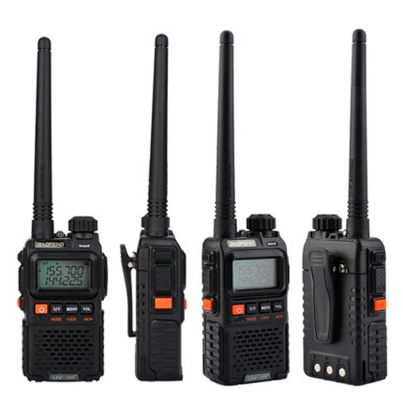 

BF-UV-3R VHF/UHF Dual Band Two-way Walkie-Talkie 136-174/400-520MHz-Ham Radio