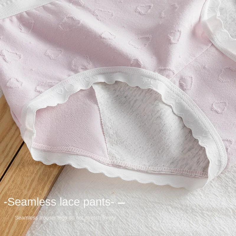 Teen Girls Period Underwear Menstrual Period Panties Leak-Proof Organic  Cotton Protective Briefs,6PCS 