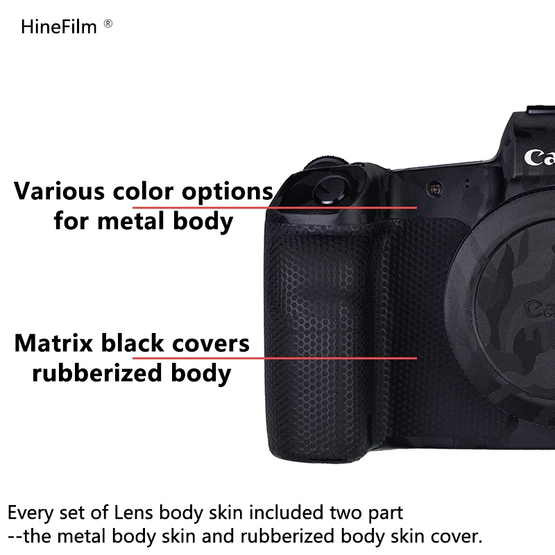 R5 R6 RP Camera Sticker Vinyl Decal Skins Wrap Cover for Canon EOS R R5 R6 RP Camera Premium Sticker fisheye lenses