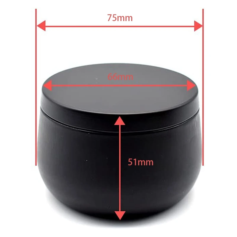 4 Oz Candle Tin, 12Pcs Candle Containers For Making Candles, Empty Tins With Lids In Bulk, Jars