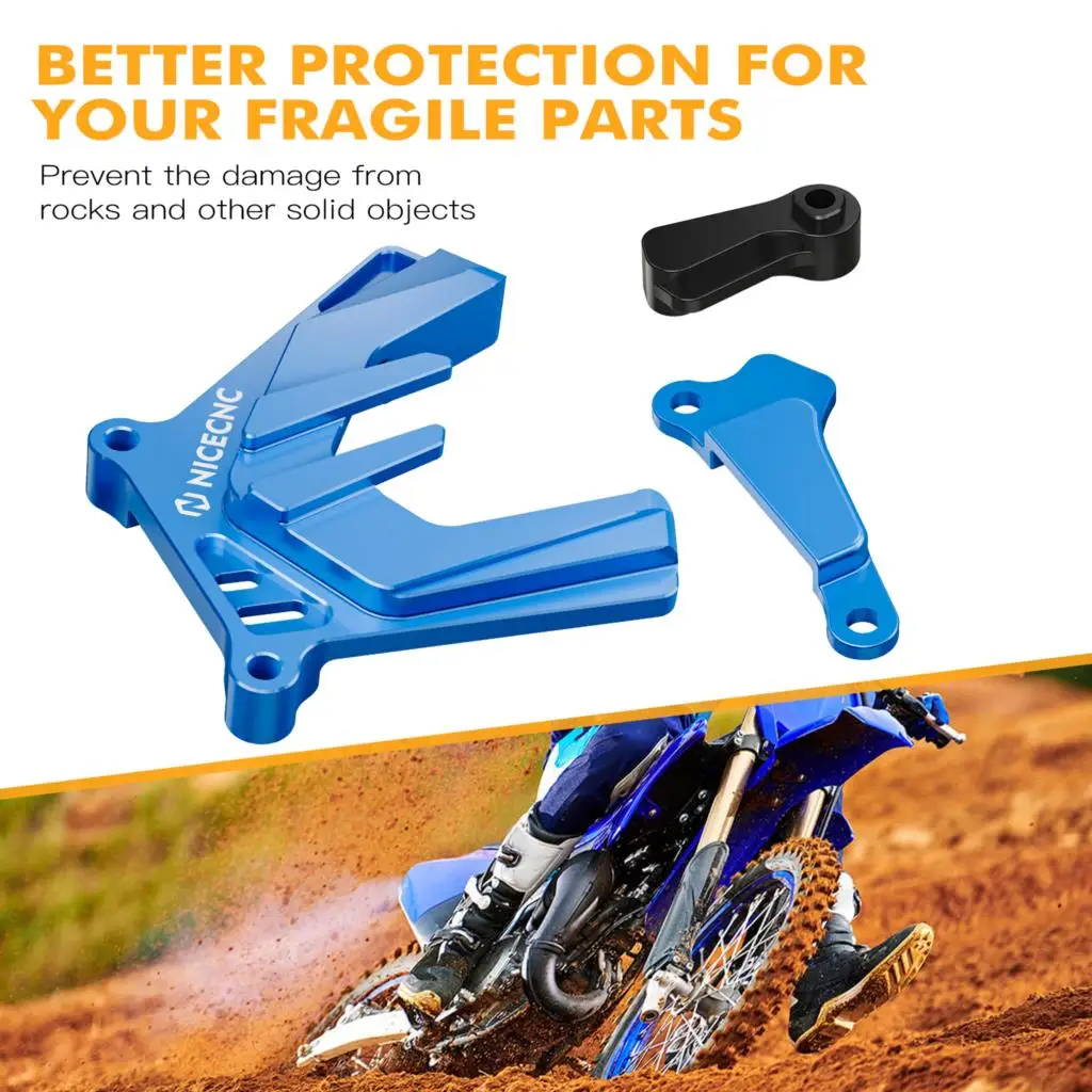 Für Yamaha YZ250 2003-2023 YZ250X 2016-2023 YZ 250 250X Motorrad 11 Unzen Schwungrad Gewicht Kettenrad Schutz Schutz Abdeckung Kit – Detail 3