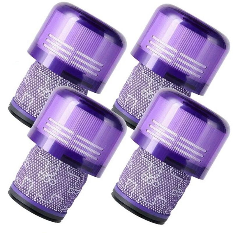 

4 Pcs Replacement Filter For Dyson V11 SV14 Animal Plus Absolute Vacuum Cleaner With Cleaning Brush