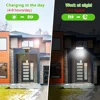Solar Security Lights Solar Flood Lights Outdoor Waterproof with Motion Sensor 4 Modes 90 LEDs Wall Lights for Porch Yard Garden 5