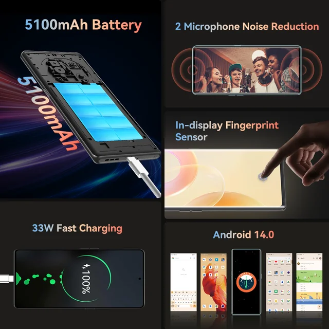 CUBOT X90, smartphone Android 14, écran AMOLED incurvé 6,67 pouces 120 Hz, 32 Go de RAM (16 Go + 16 Go étendus), 256 Go de ROM, Helio G99, 4G telephone, NFC, appareil photo 100 MP, ajouter au panier 5