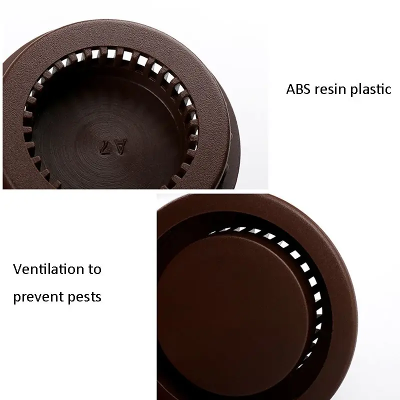 Round Plastic Air Vent Ventilation Furniture Cabinet Closet Invisible Grille Cover Diffuser Ventilation Hole решетка вентиляцион