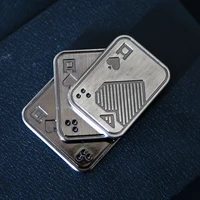 Triple Fidget Slider Poker Push Card AAA  Portable Decompress Magnetic Toys Adults Gifts 2
