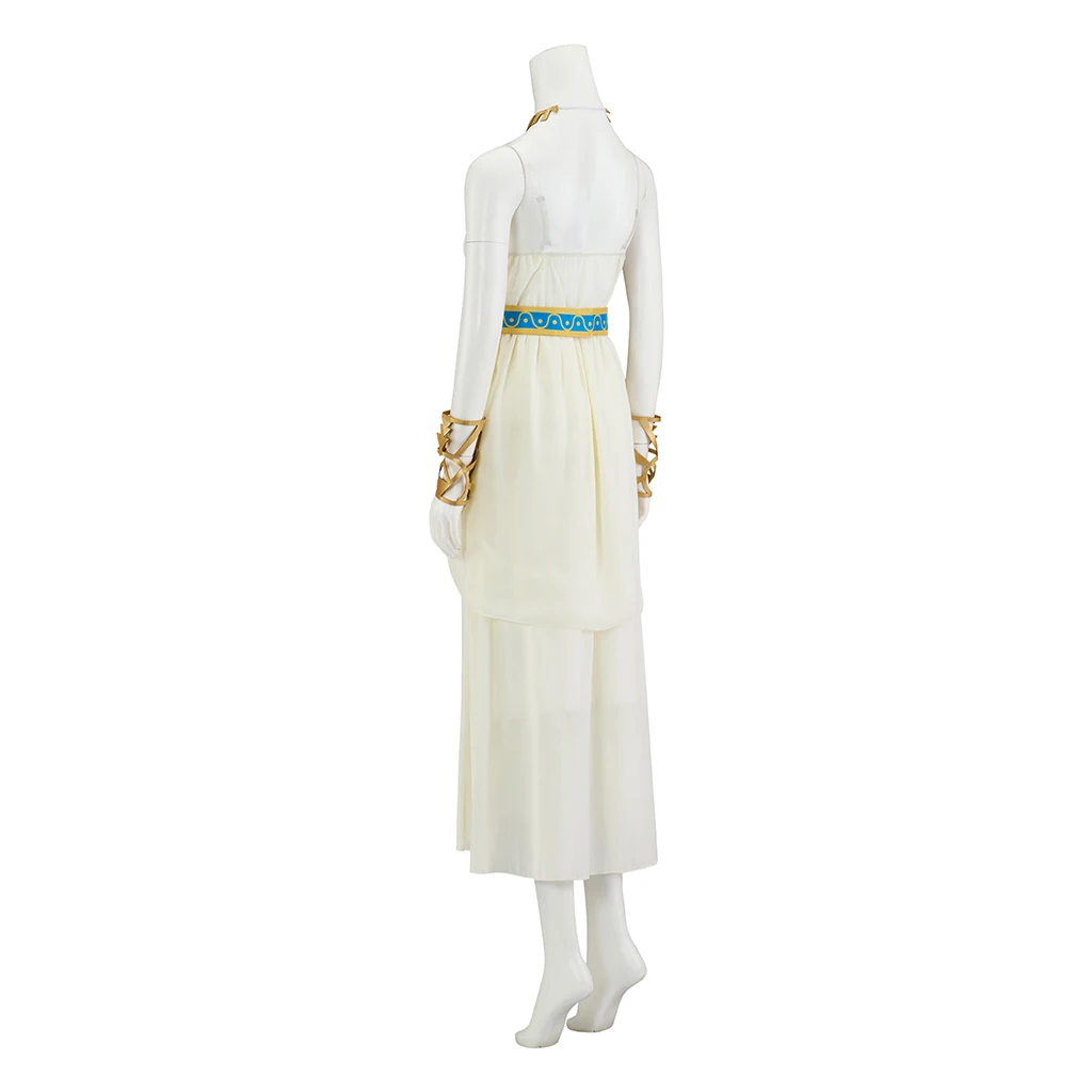 White Princess Party Dress Cosplay Costume for Women