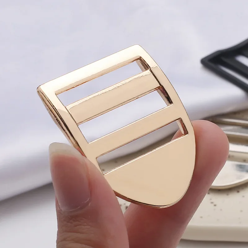 Metal Buckle Zinc Alloy Adjustable Clasp Five-Part Buckle Clothing Accessories Set For Men Women Children Infants