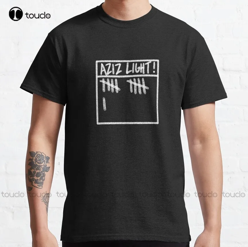 

Aziz Light ! Classic T-Shirt oversized t shirts for women Custom aldult Teen unisex digital printing xs-5xl All seasons cotton