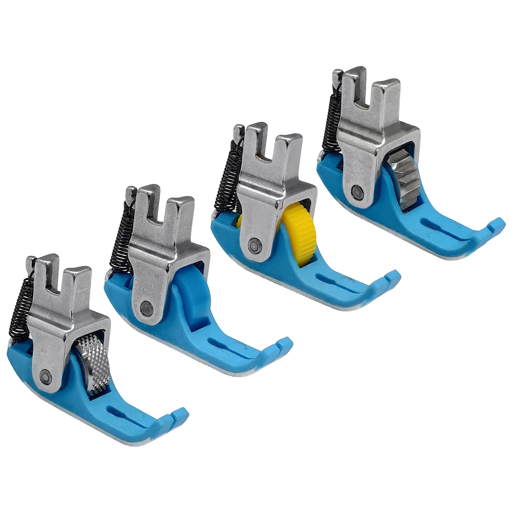Narrow Roller Presser Foot For Singer Brother Juki Industrial Single Needle Lockstitch Sewing Machine Accessories