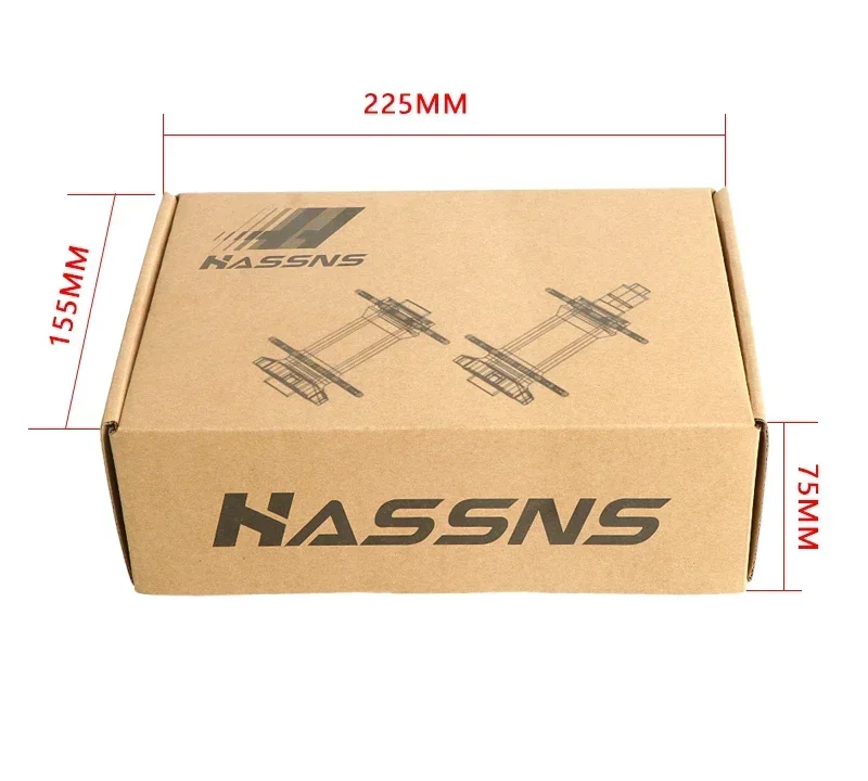HASSNS PRO 7 32-Loch MTB-Naben, laute Cube K7 120 Click für Shimano Schnellspanner-Hinterradnabe 135x10, 6-Loch, laute MTB-Naben – Detail 11