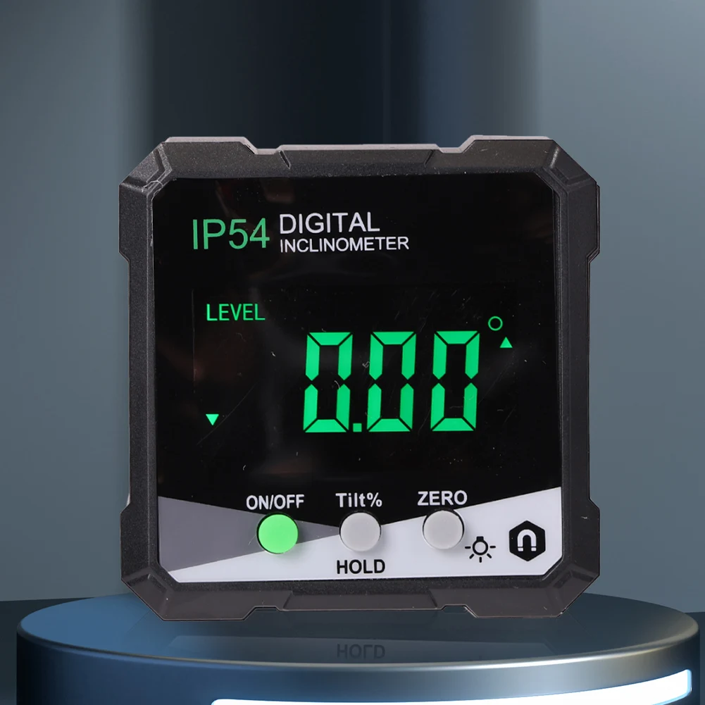 4*90° Digital Portable Inclinometer LCD Backlight Angle Protractor Slope Meter Electronic Goniometer Angle Gauge Measuring Tool 3