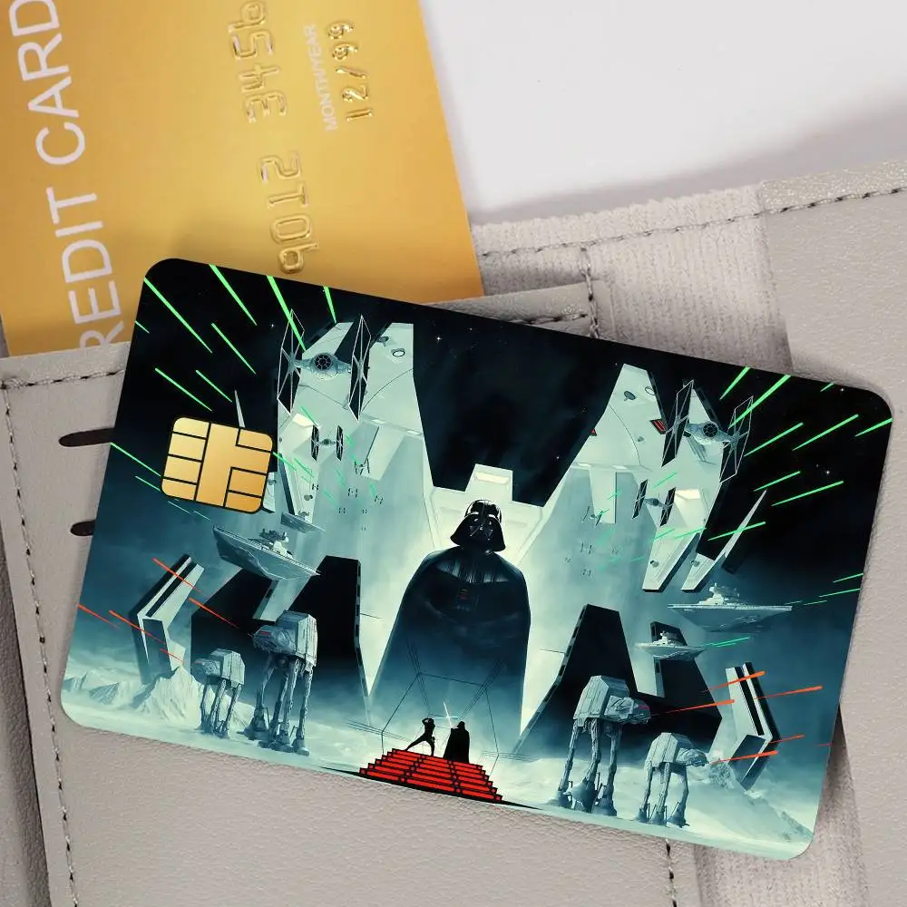 Custom Movie-Themed Waterproof Card Stickers - Set of 4