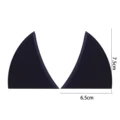 1pair Black Fangs