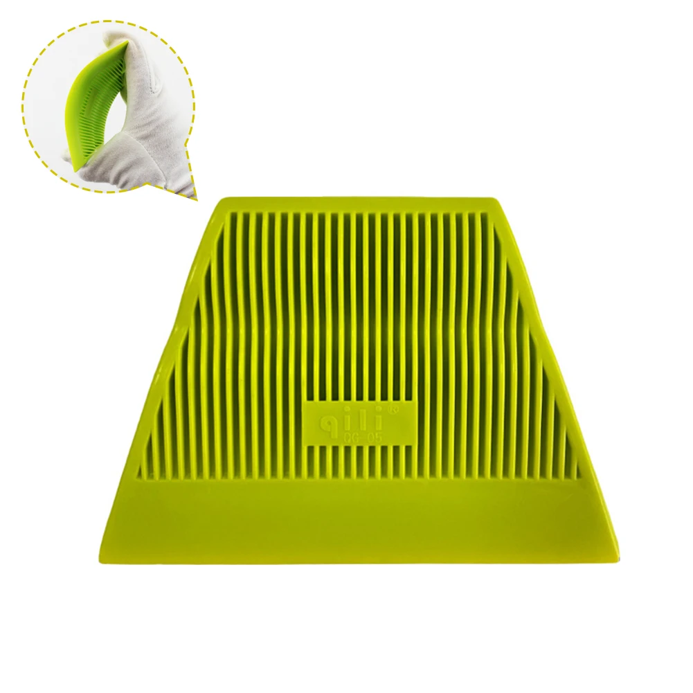 1Pc Trapezoidal Medium Soft Squeegee Scraper for Car Wrapping/Window Tinting/Wallpaper installing Car Vinyl Film Wrapping Tool car wrapping tools vinyl squeegee window tinting squeegee automotive film tools
