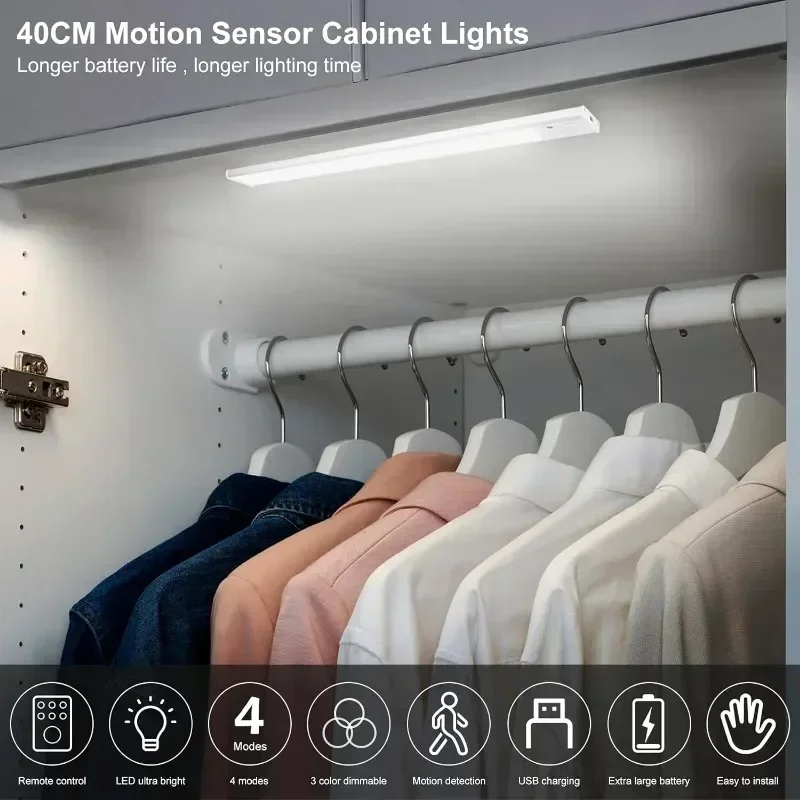 Xiaomi drahtlose LED Nachtlicht Bewegungs sensor USB wiederauf ladbar für Küchen schrank Nachtlicht Kleider schrank Schreibtisch Lampe Raum dekor