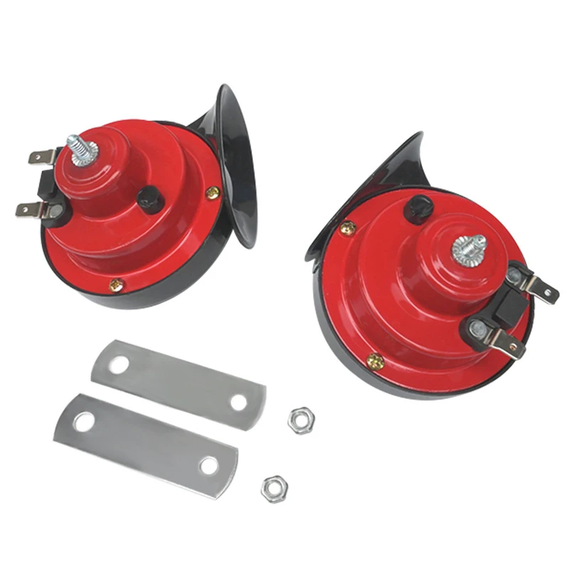 매우 시끄러운 기차 경적, 300DB 방수 자동차 확성기, 범용 자동차 오토바이 트럭 보트 전기 음향 신호, 12V