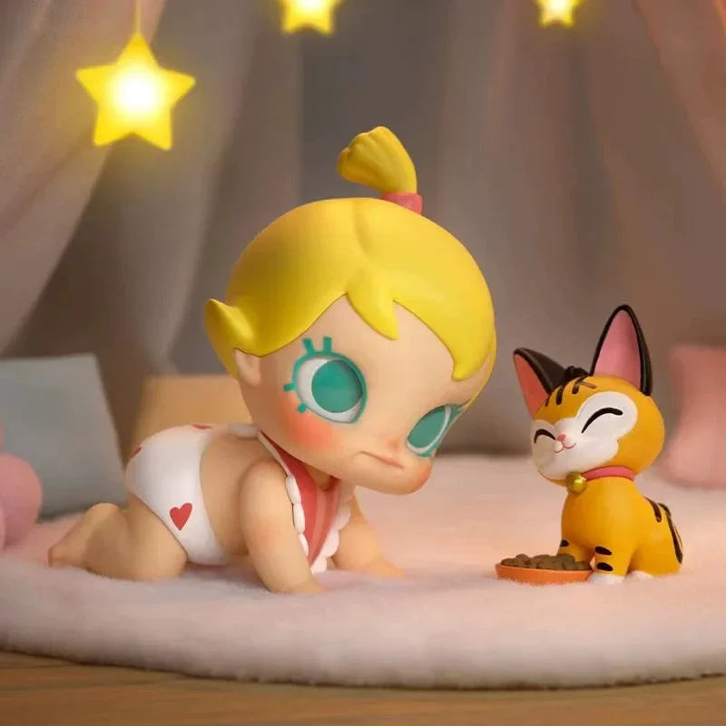 

Pop Mart Детская серия «Молли» глухая коробка Kawaii Action аниме загадочная фигурка сюрприз игрушки и хобби Caixas Supresa подарки на день рождения