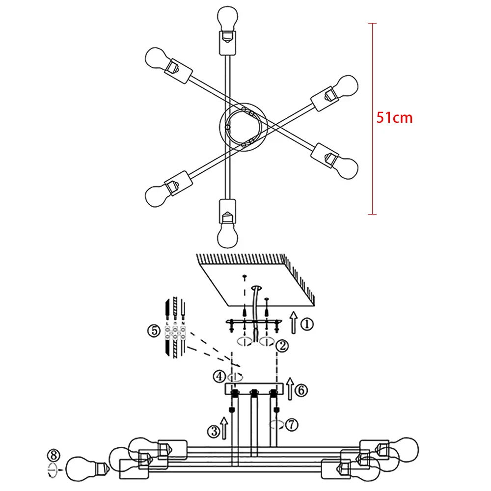 LED Ceiling Lights Industrial Iron Home Decoration Living Room Dining Room Ceiling Lamps led ceiling light ceiling light industrial led lamp