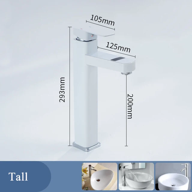 white tall