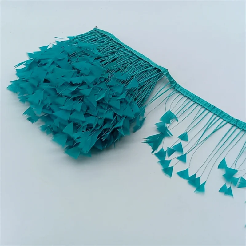 Hole blue feathers