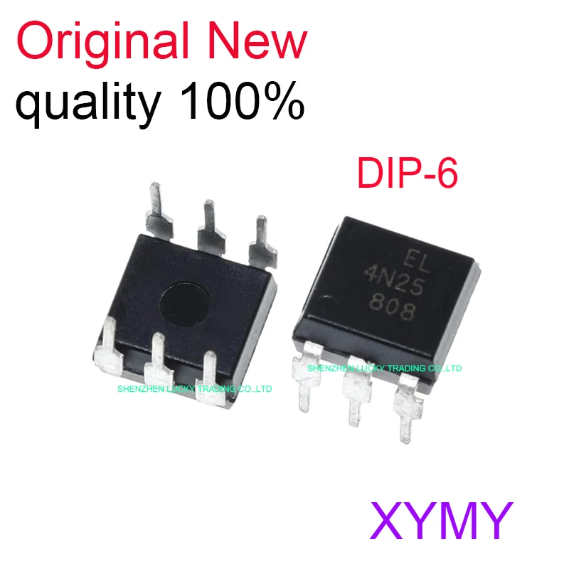 

10PCS/LOT New Original EL4N25 4N25 DIP-6 In Stock