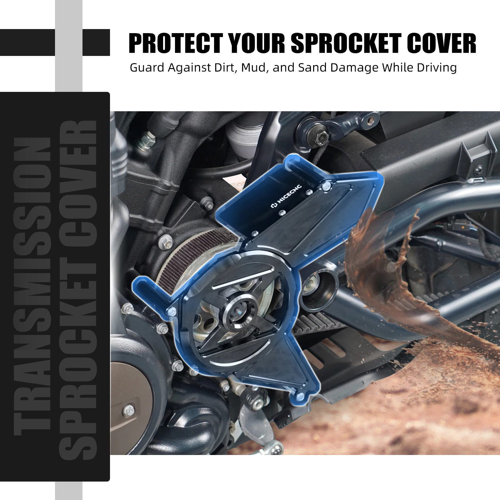 Für Harley Sportster S RH1250S 2021-2024 Getriebe Kettenrad Abdeckung Pan America 1250 RA1250/S 2021-2024 Nightster RH975/S 23-24 – Detail 13