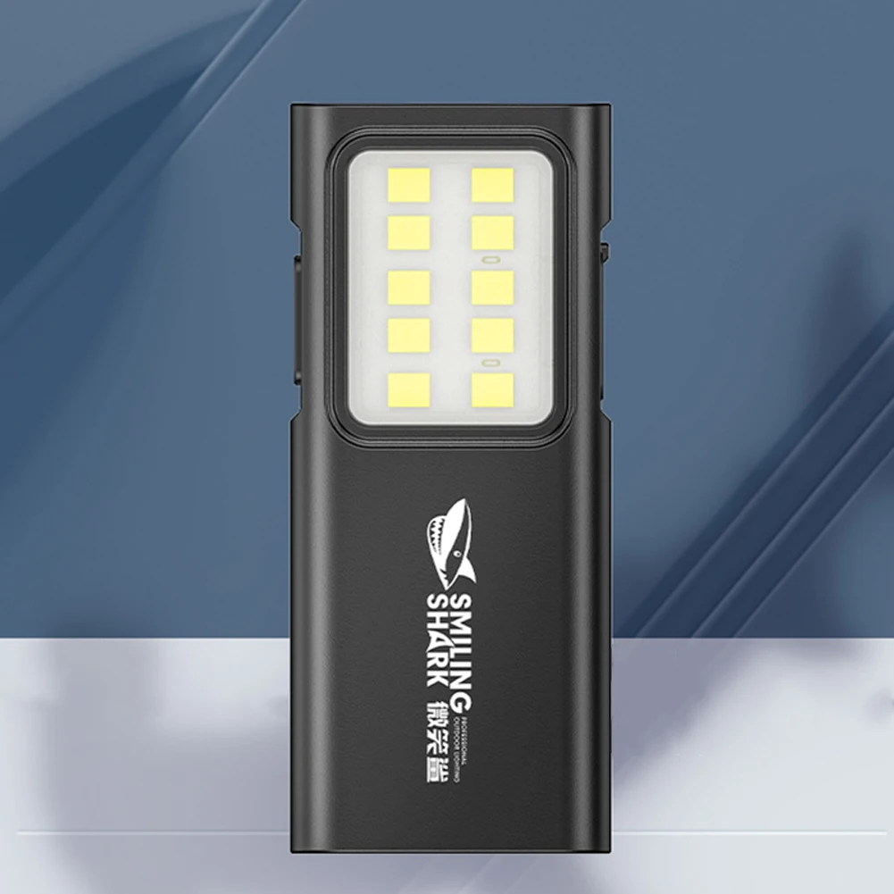 LED جيب الكاشف USB قابلة للشحن EDC مصباح يدوي مقاو...