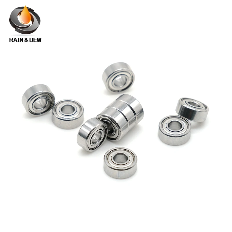 

10Pcs Bearing MR104ZZ 1040 ABEC-9 Handles Bearing 4x10x4 mm For Strong Drill Lab Handpiece MR104 ZZ Nail Ball Bearing