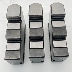 3 Jaw Lathe Chuck K11-250 External Jaw Metal Chuck Internal Jaw Spare Part Soft Jaws