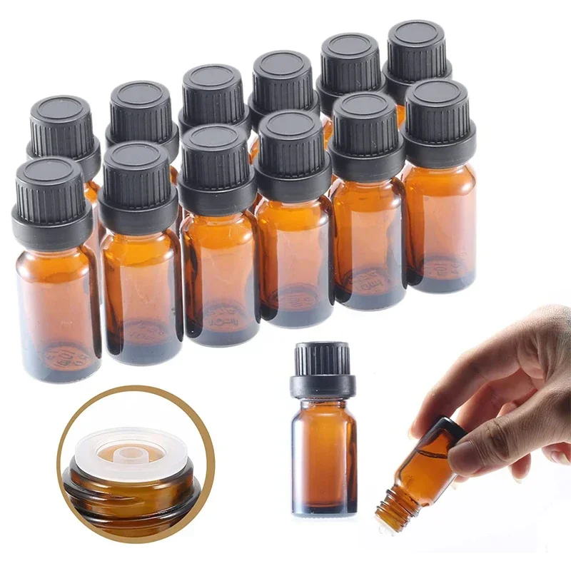 Pack De 20 Flacons Compte-gouttes En Verre Ambré 30 Ml - Idéal Huiles Essentielles, Cosmétiques & Aromathérapie - Avec étiquettes Personnalisables
