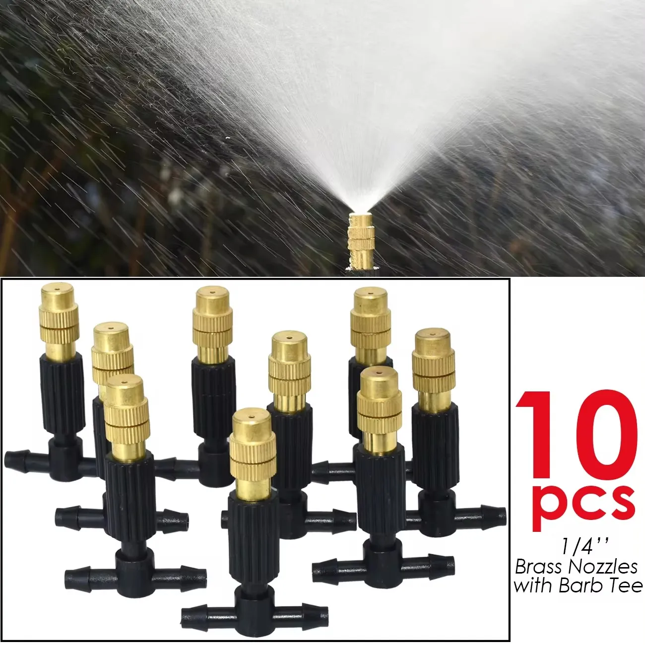 10PCS-Mist Nozzle-D