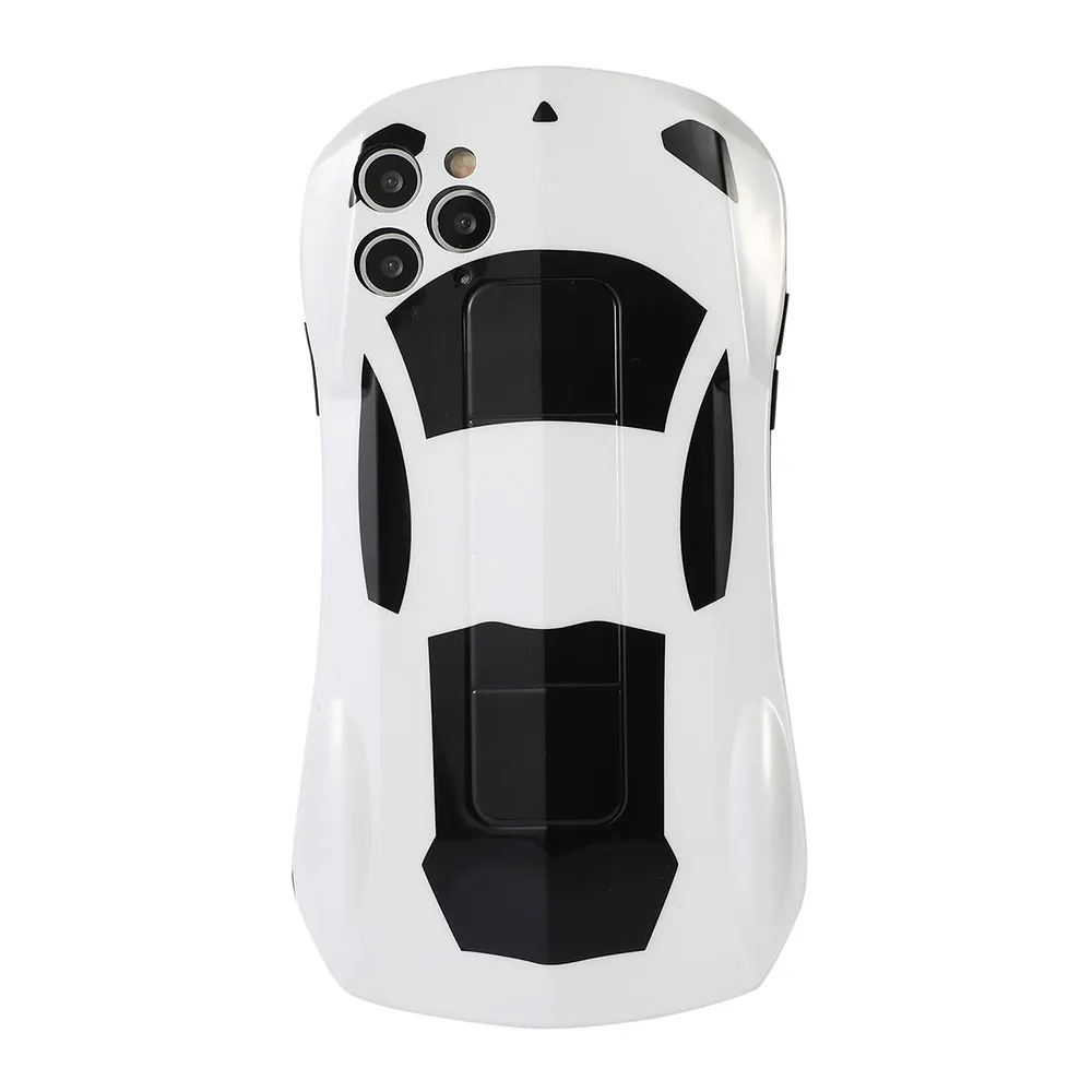 Luxurious Sports Car Design Silicone Phone Case - Elegant Soft Back Chic Cover